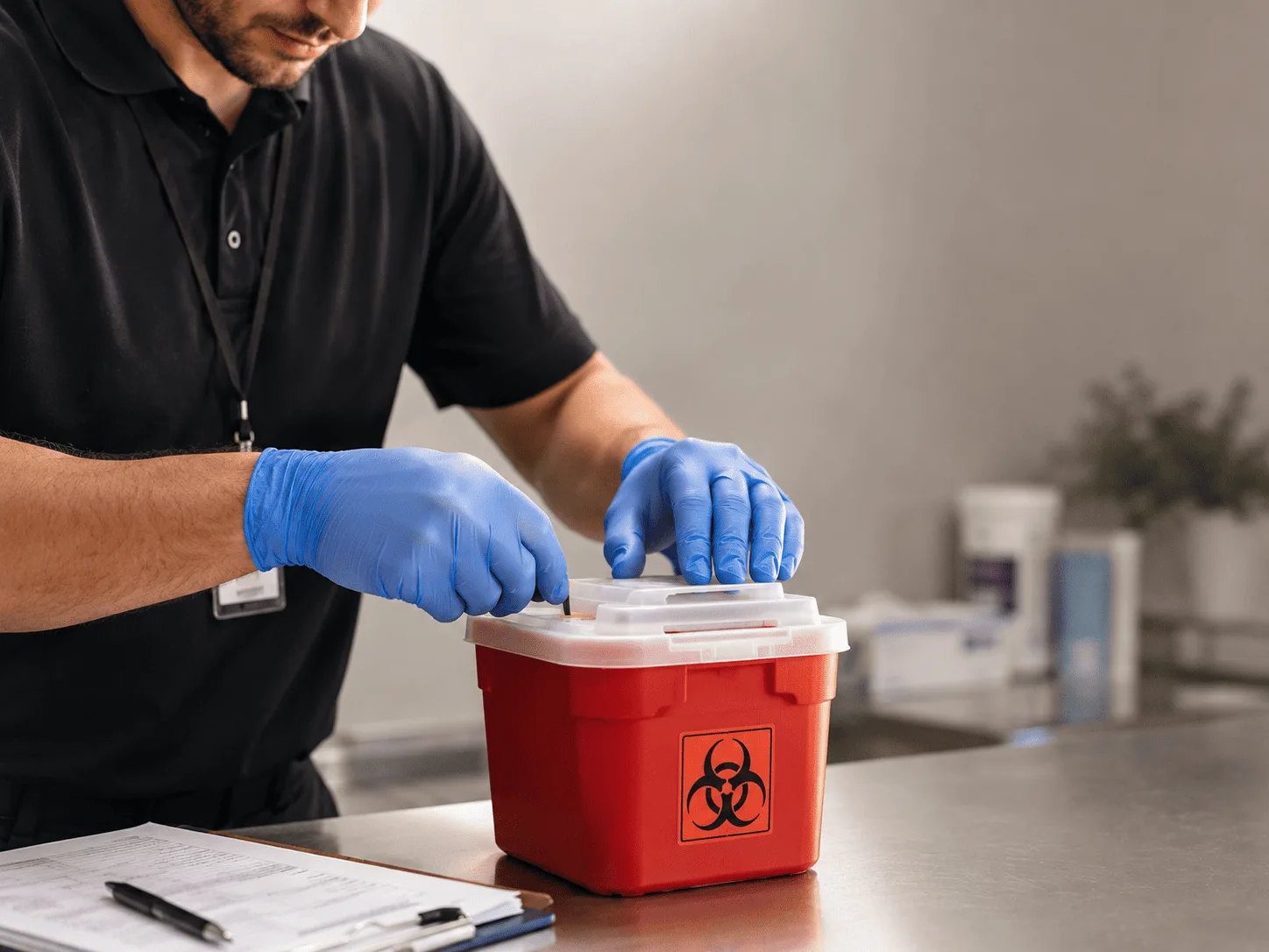 Why choose Sharps Waste Disposal in Larimore, ND